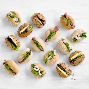 Assorted Rolls Platter, 15 pieces