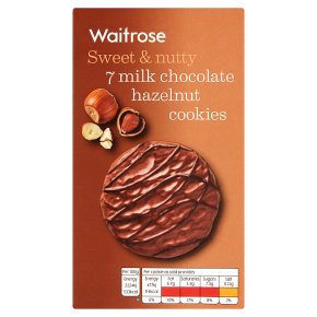 Waitrose chocolate chip & hazelnut cookies
