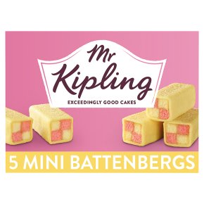 Mr Kipling Mini Battenberg cakes
