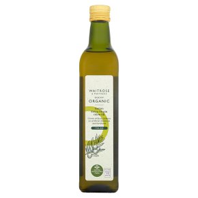 Waitrose Organic 100% Italian Extra Virgin Olive Oil