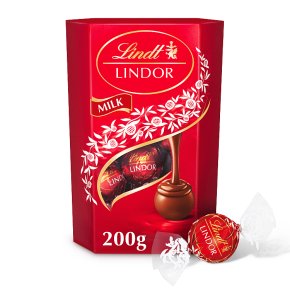 Lindt Lindor milk chocolate truffles