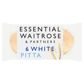 essential Waitrose white pitta