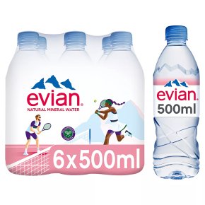 Evian still mineral water