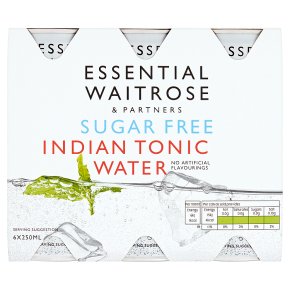 essential Waitrose sugar free indian tonic water