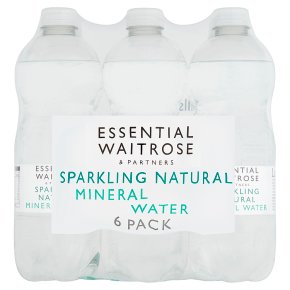 essential Waitrose carbonated natural mineral water
