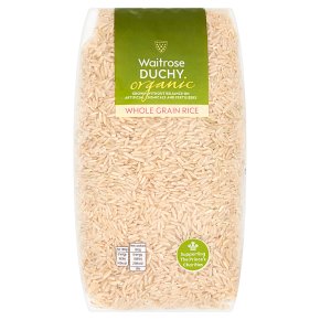 Waitrose Duchy Organic whole grain rice