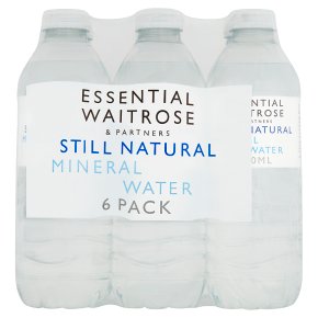 essential Waitrose still natural mineral water