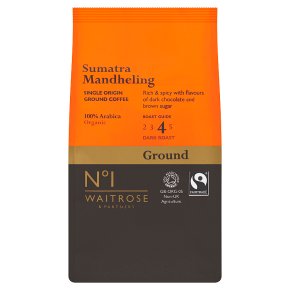 No.1 Fairtrade Sumatra Mandheling Ground Coffee