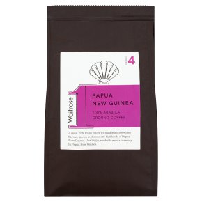 Waitrose 1 Papua New Guinea 100% arabica ground coffee