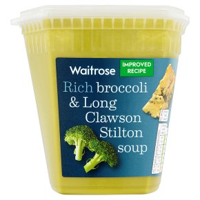 Waitrose broccoli & stilton soup