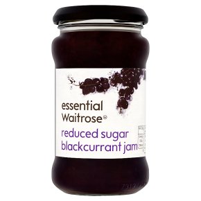 Waitrose reduced sugar blackcurrant jam