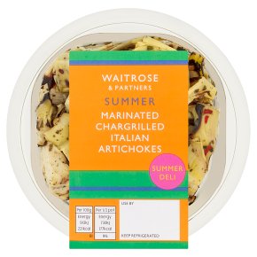 Waitrose Italian chargrilled artichokes in a herb dressing