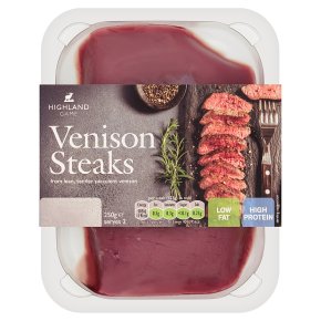 Highland Game venison steaks