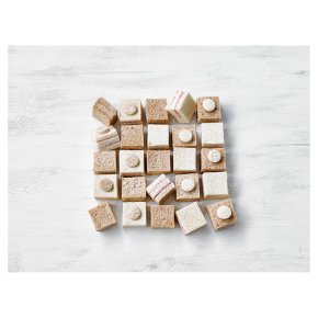 Chequerboard Sandwiches, 36 pieces