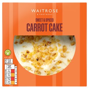 Waitrose carrot cake