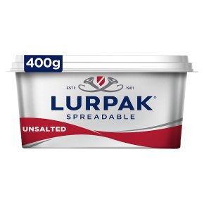 Lurpak dairy spread unsalted