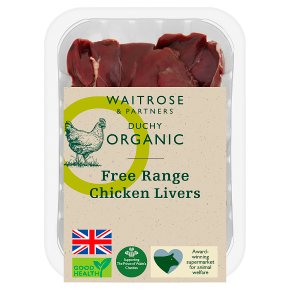 Waitrose Duchy Organic chicken livers