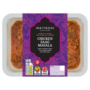 Waitrose chicken saag masala