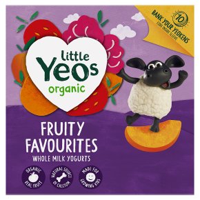 Yeo Valley Little Yeos Fruity Favourites Yogurt