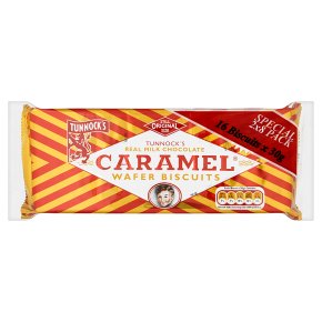 Tunnock's caramel wafer biscuits