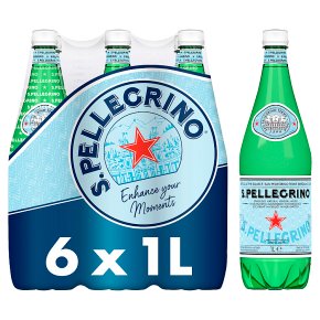 S.Pellegrino sparkling natural mineral water