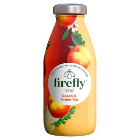 Firefly wake up peach & green tea