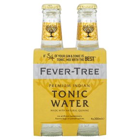 Fever-Tree premium indian tonic water, 4 pack