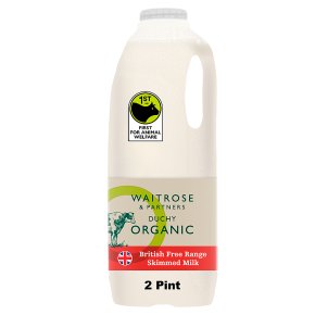 Waitrose Duchy Skimmed Milk