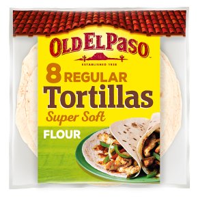 Old El Paso Original Super Soft Flour Tortillas x8