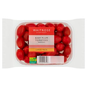Waitrose baby plum tomatoes