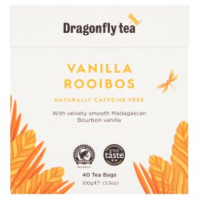Dragonfly Tea 40 caffeine free rooibos vanilla