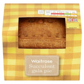 Waitrose pork pie with egg