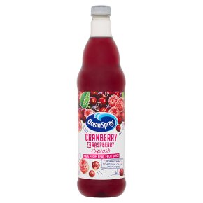Ocean Spray cranberry & raspberry squash