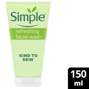 Simple Kind To Skin refreshing facial wash gel