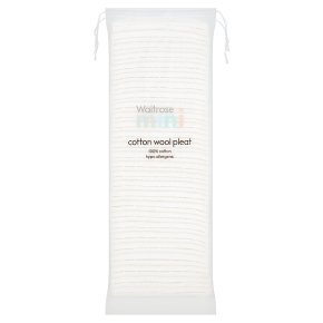 Waitrose baby cotton wool pleat