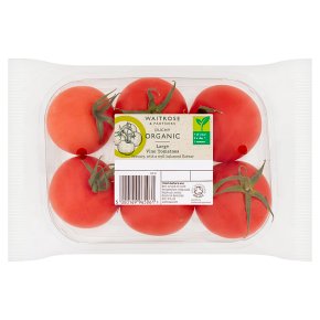 Waitrose Duchy Organic large vine tomatoes
