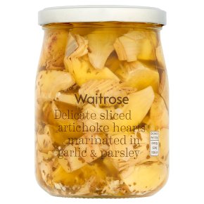 Waitrose sliced artichoke hearts
