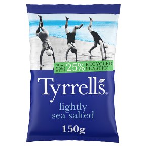 Tyrrells lightly sea salted potato chips