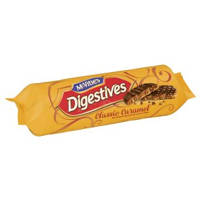 McVitie's caramels milk chocolate digestives