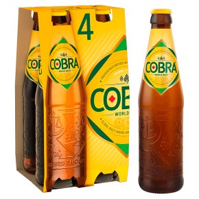 Cobra premium beer extra smooth (4x330ml)