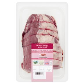 Waitrose Hereford beef topside roast (large)
