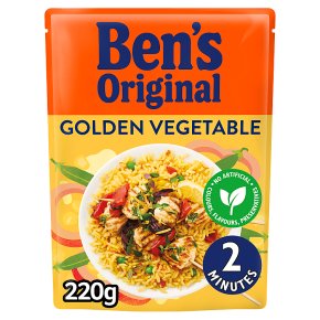 Uncle Ben's special golden vegetable rice