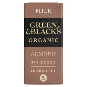 Green & Black's organic almond milk chocolate bar
