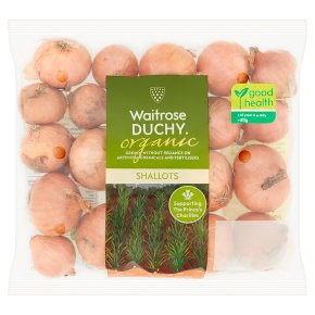 Waitrose Duchy Organic shallots