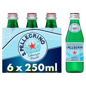 S.Pellegrino sparkling natural mineral water