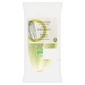 Waitrose Duchy Organic romaine lettuce hearts