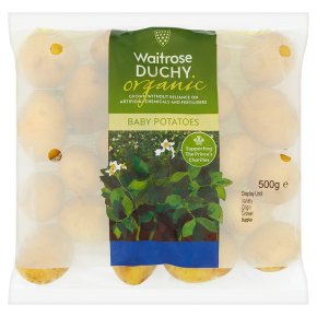 Waitrose Duchy Organic baby potatoes
