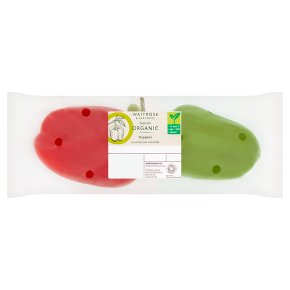Waitrose Duchy Organic mixed peppers