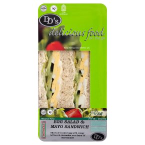 DD's egg salad & mayo sandwich