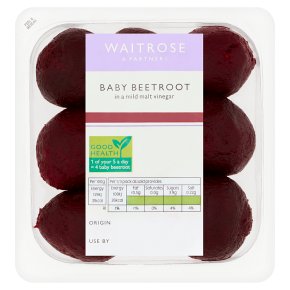 Baby beetroot in mild malt vinegar